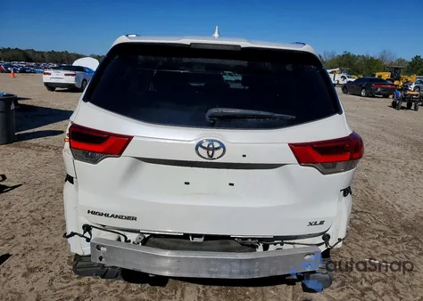 2019 Toyota Highlander Se from USA, damaged, VIN 5TDKZRFHXKS321916